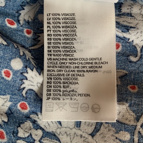 H&M dress, bohemian style, size XS - Picture 5 of 7